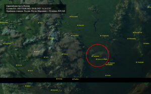 КА METEOR-M2; Дата съёмки: 04.08.2021; Время: 16:24 UTC.